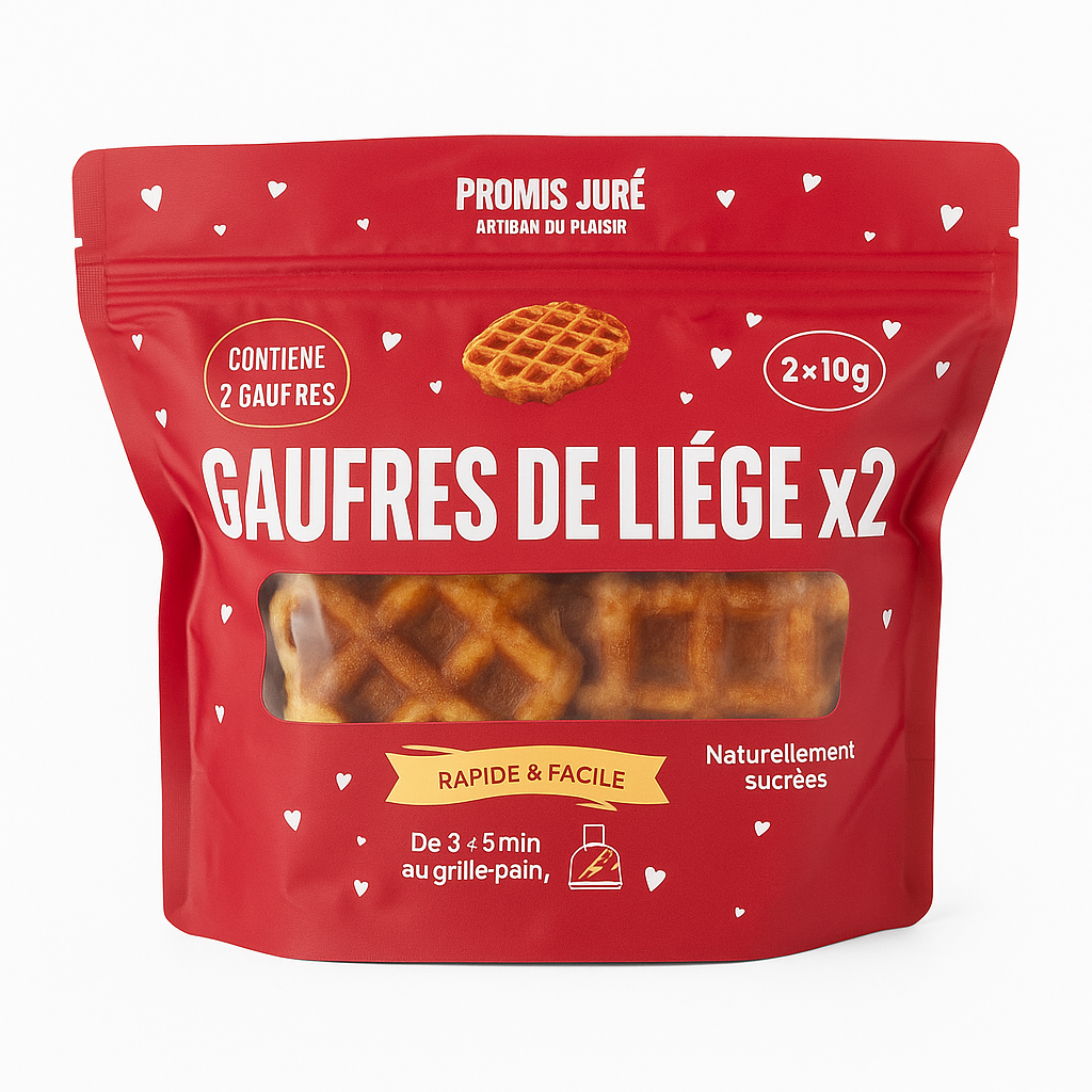 Gaufres de Liège Promis Juré - 2x110g