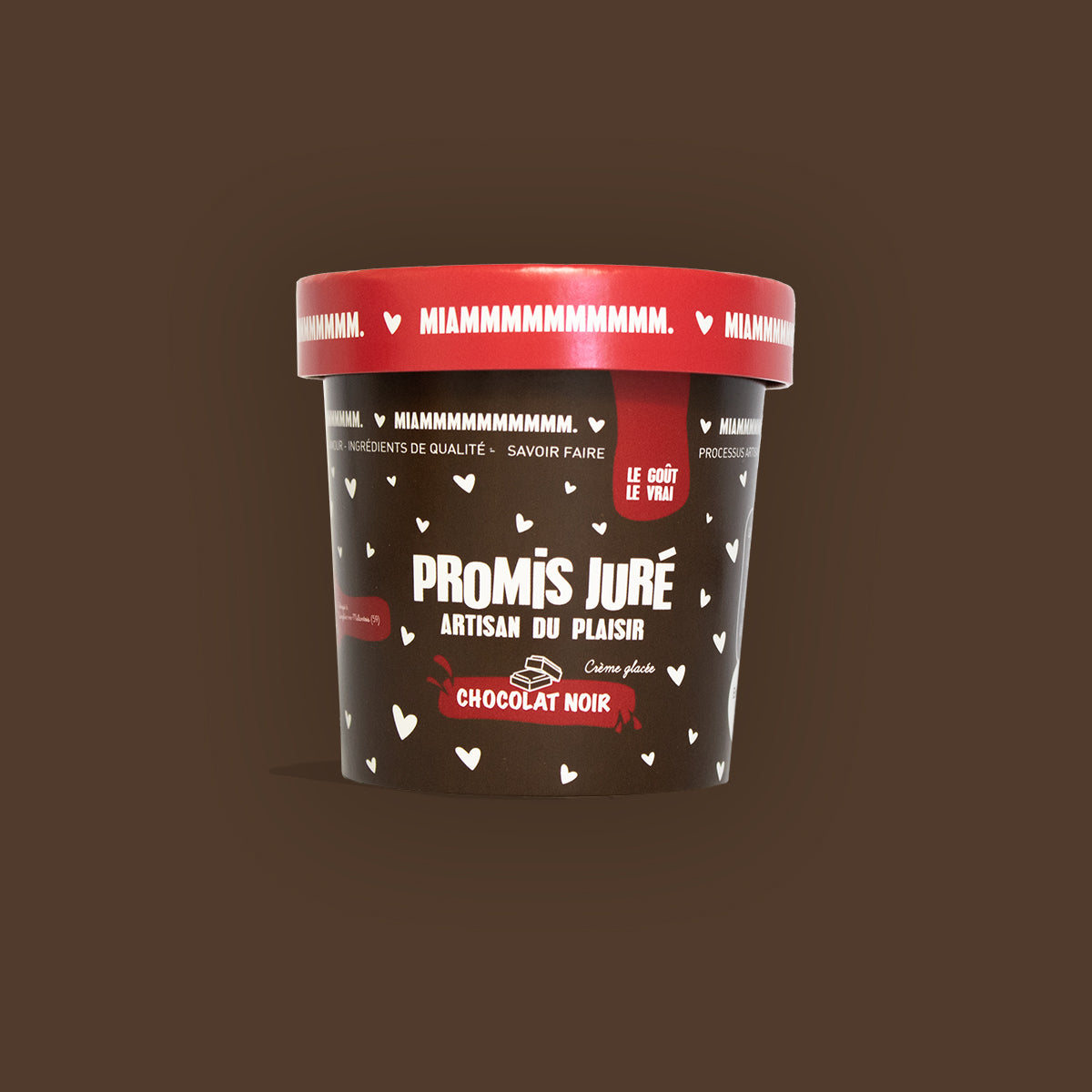 Crème glacée - Chocolat - Petit pot