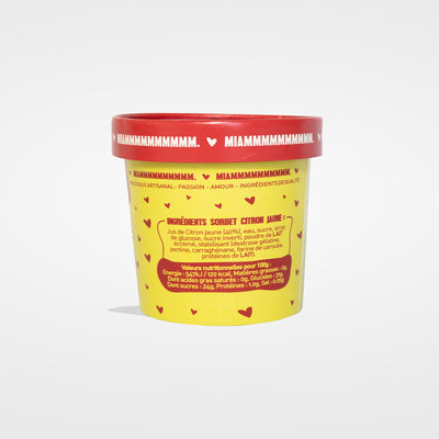 Sorbet - Citron Jaune - Petit pot