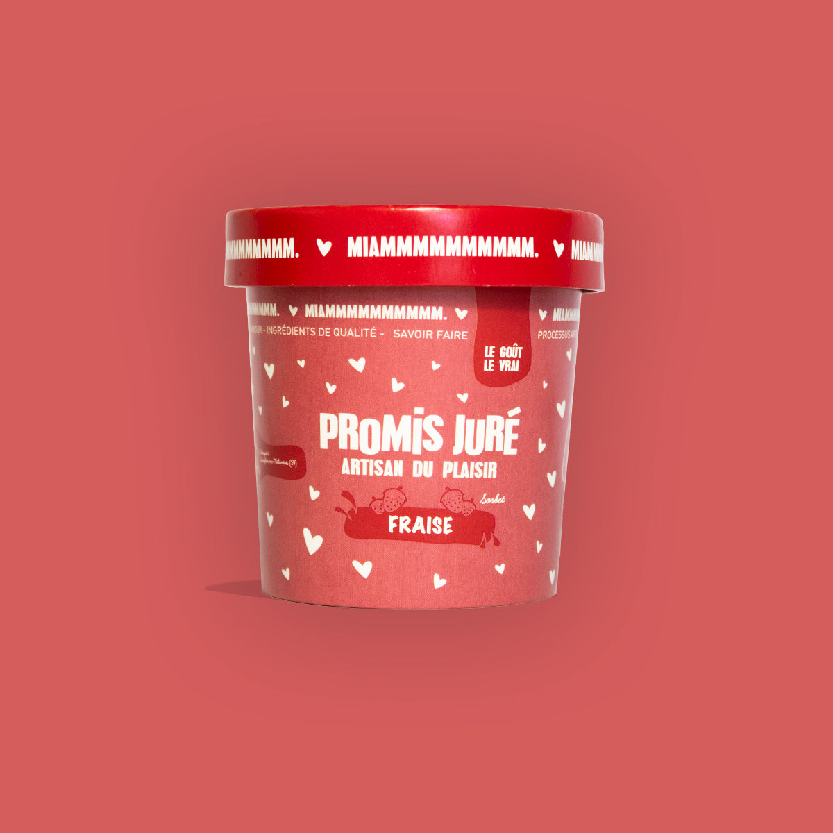 Sorbet - Fraise - Petit pot