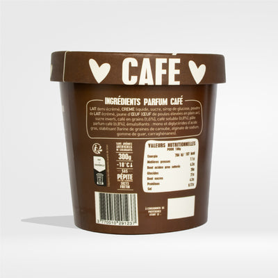 Crème Glacée - Café du Ch'ti - Pot 360mL