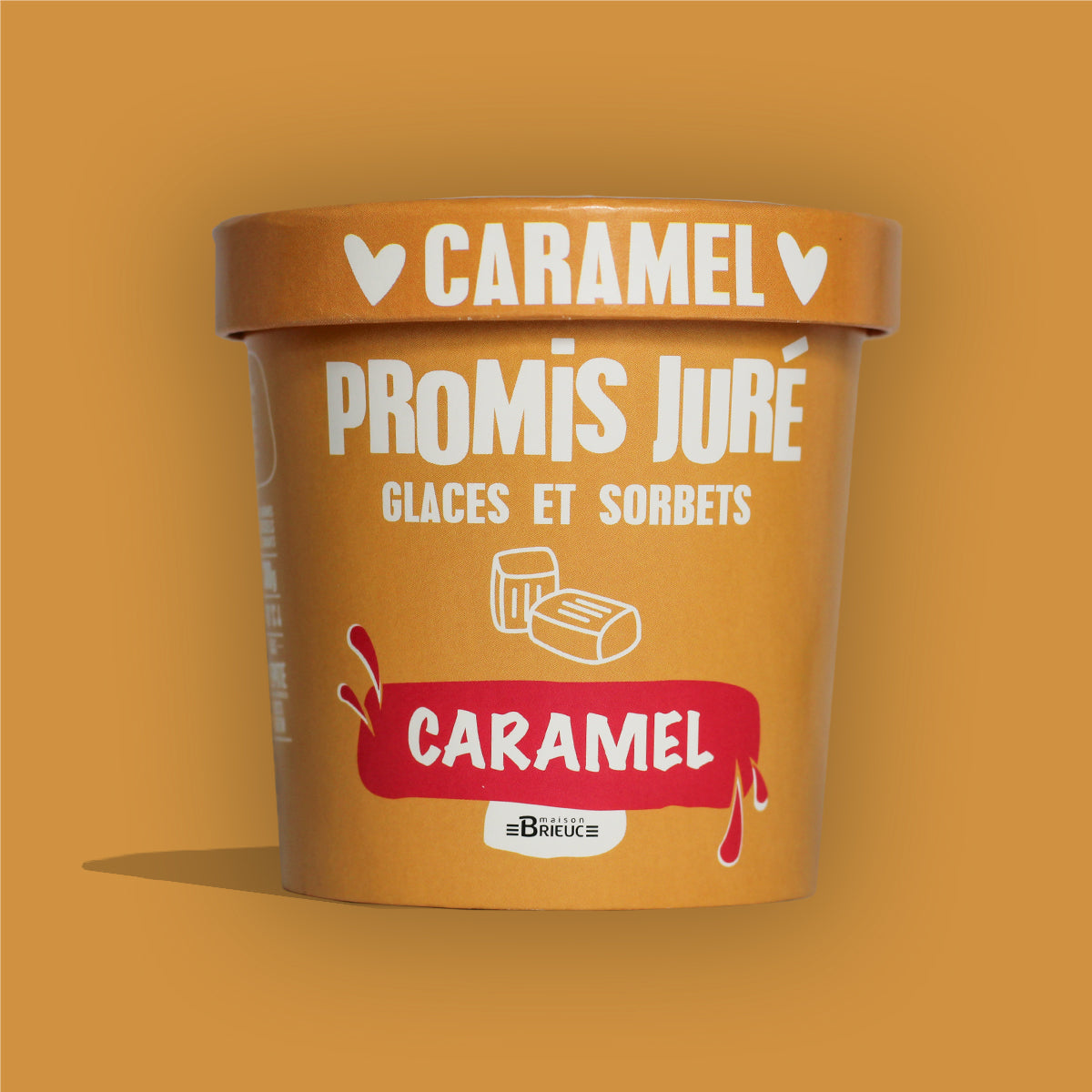 Crème Glacée - Caramel au Beurre Salé - Pot 360mL
