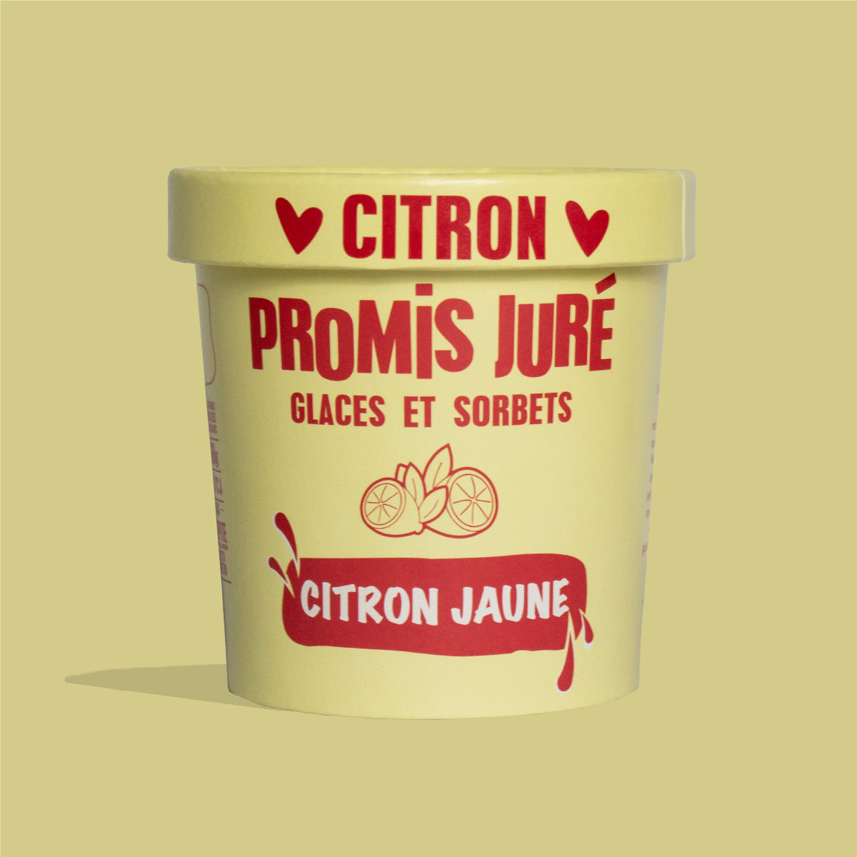 Sorbet - Citron Jaune - Pot 360ML