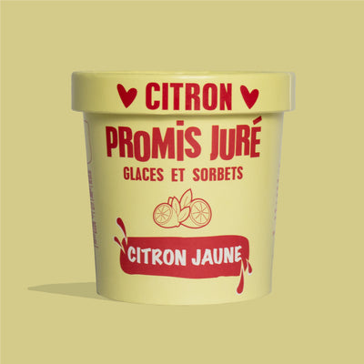 Sorbet - Citron Jaune - Pot 360ML
