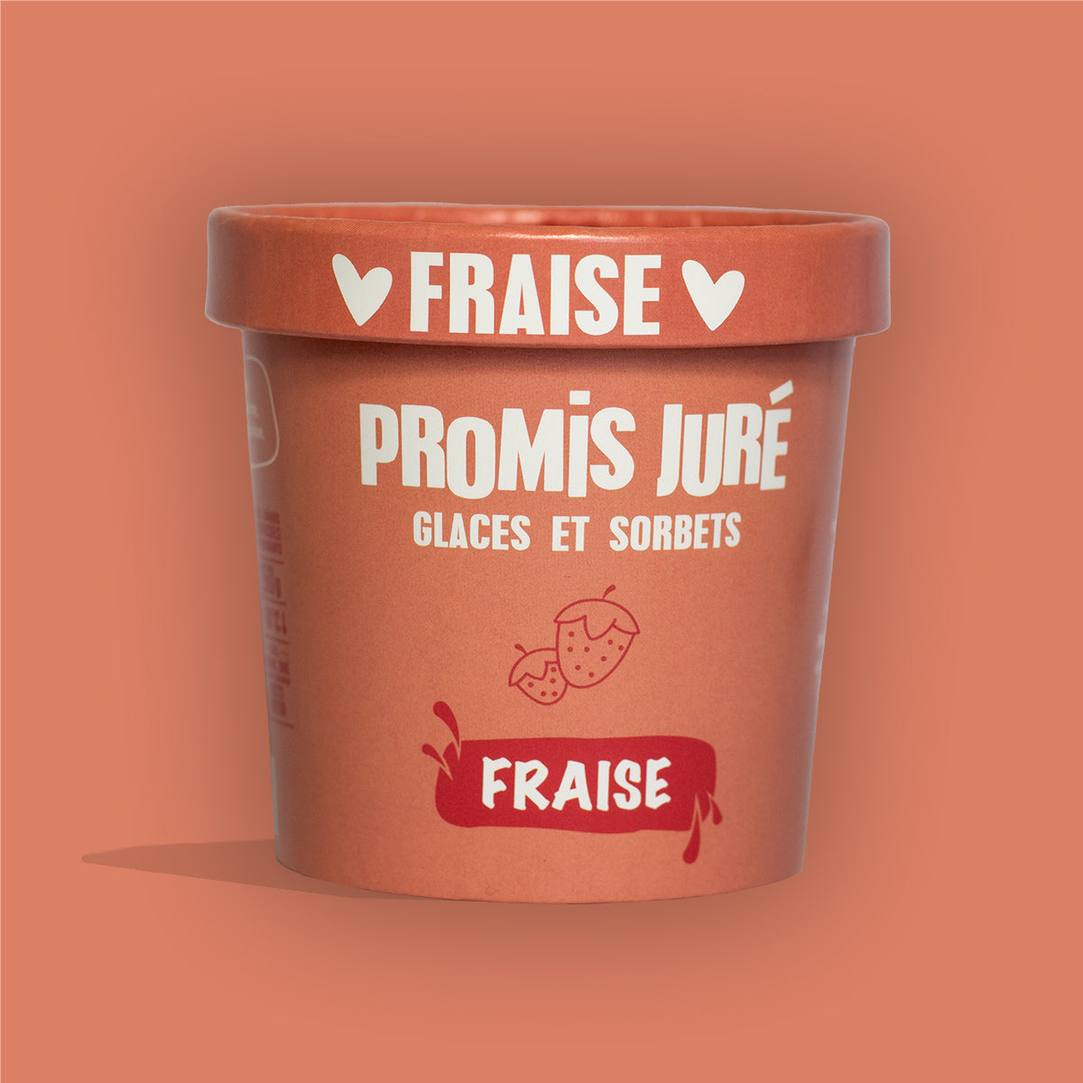 Sorbet - Fraise - Pot 360mL