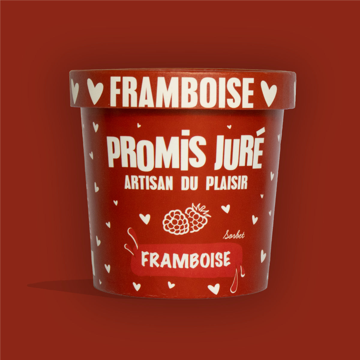 Sorbet - Framboise - Pot 360ML