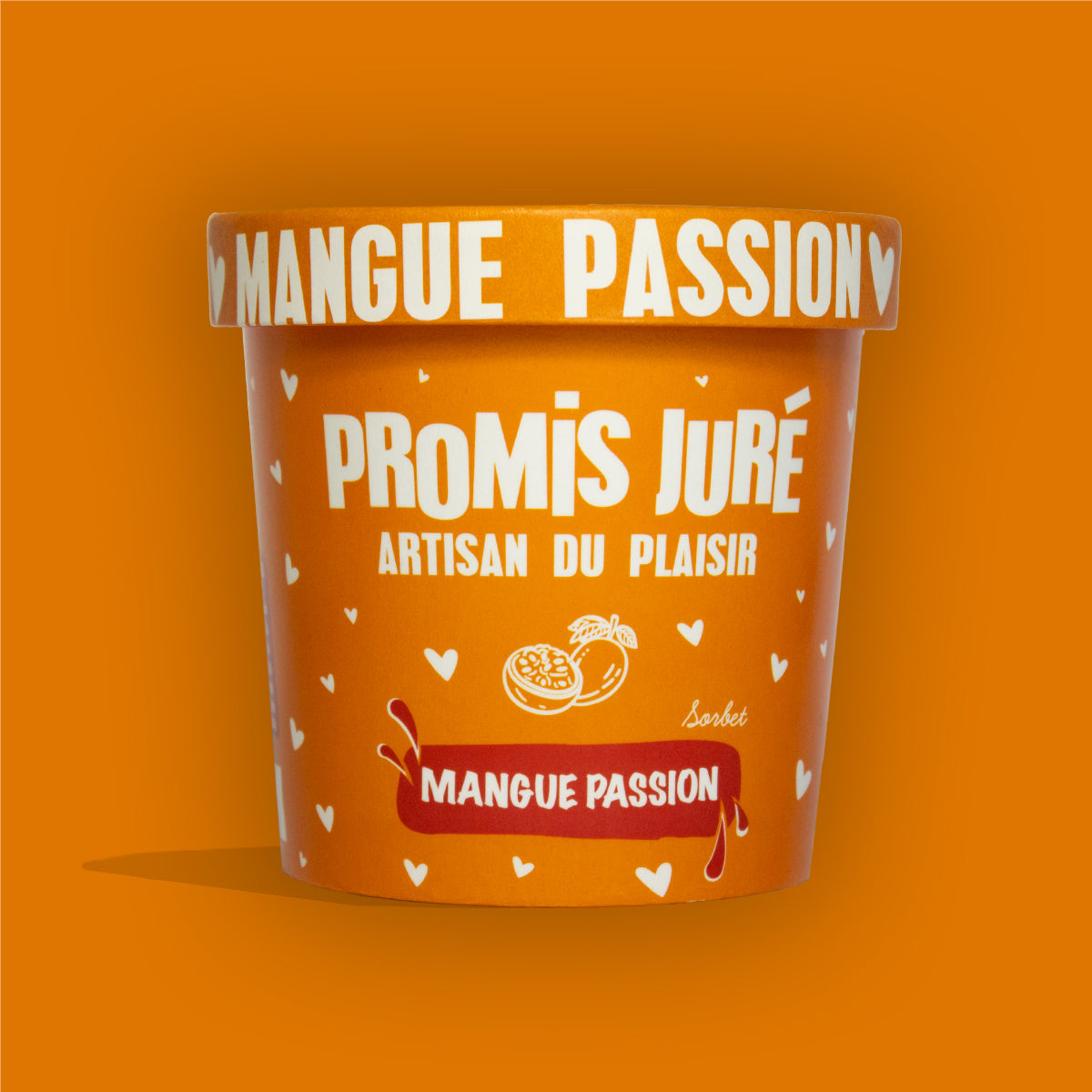 Sorbet - Mangue Passion - Pot 360ML