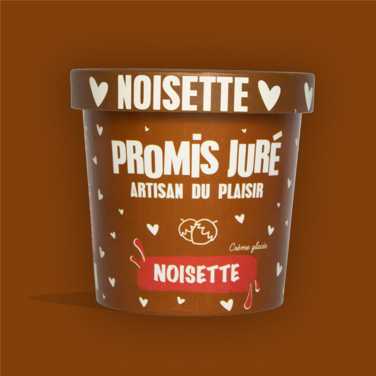 Crème glacée - Noisette - Pot 360ML