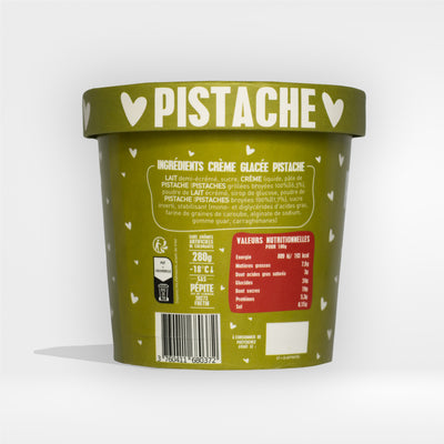 Crème glacée - Pistache - Pot 360ML