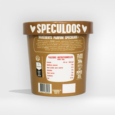 Crème glacée - Spéculoos - Pot 360ML