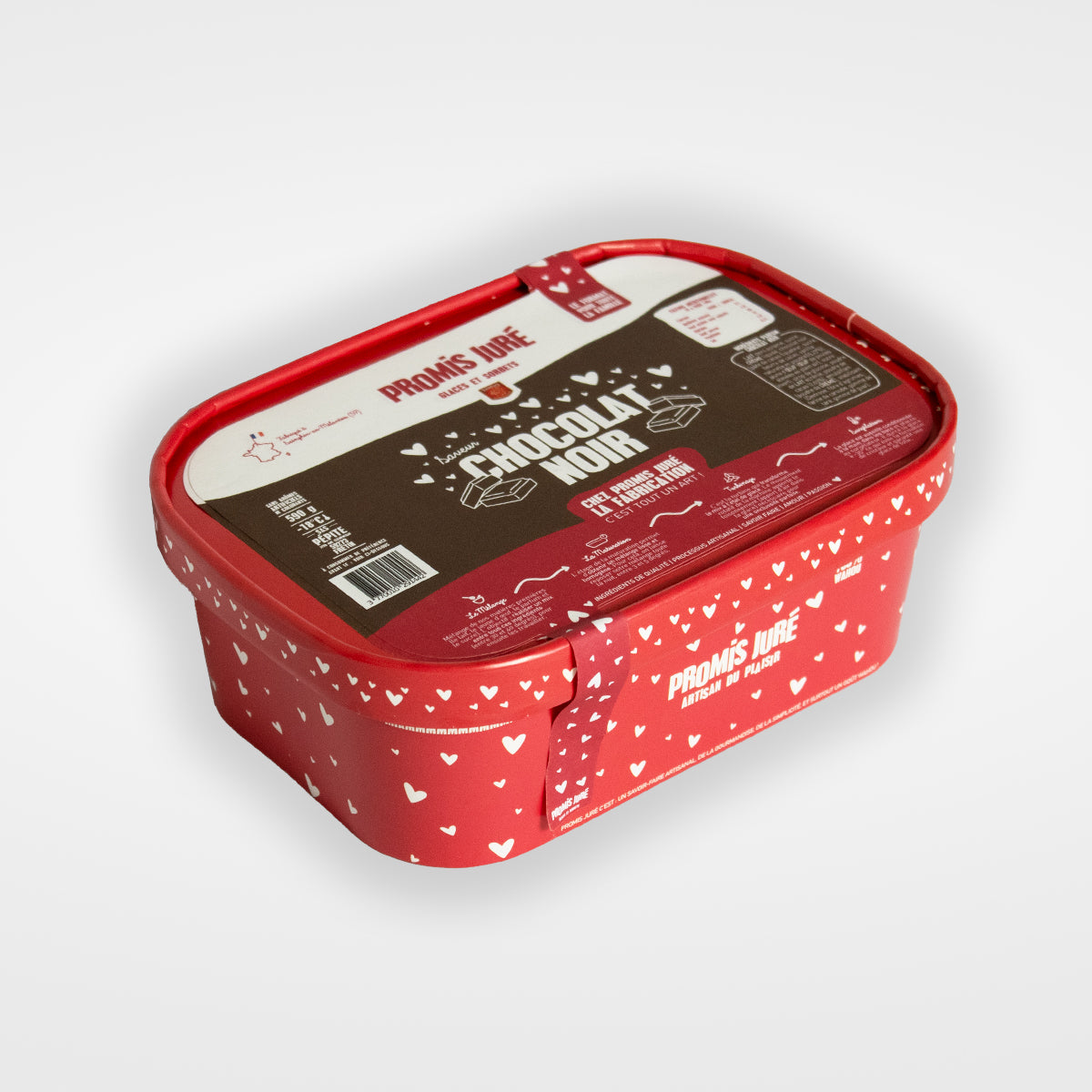 Crème glacée - Bac 750mL - Chocolat