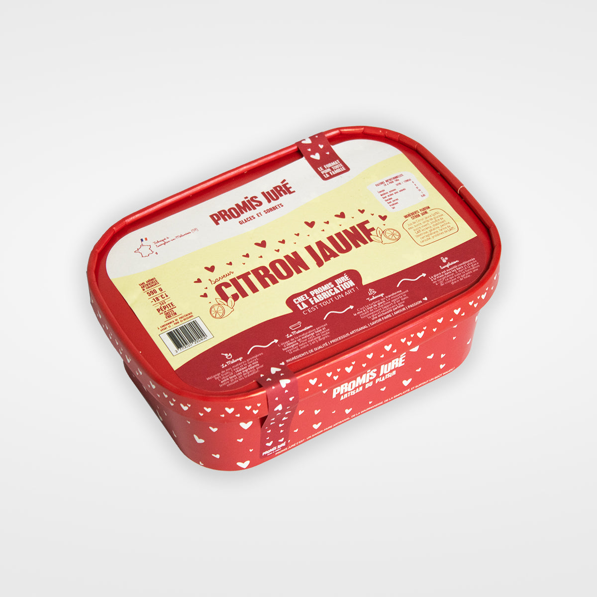 Sorbet - Bac 750mL - Citron Jaune