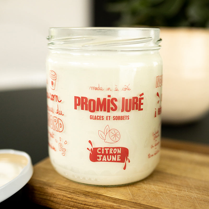 Crème glacée - Stracciatella - Grand Pot - Promis Juré
